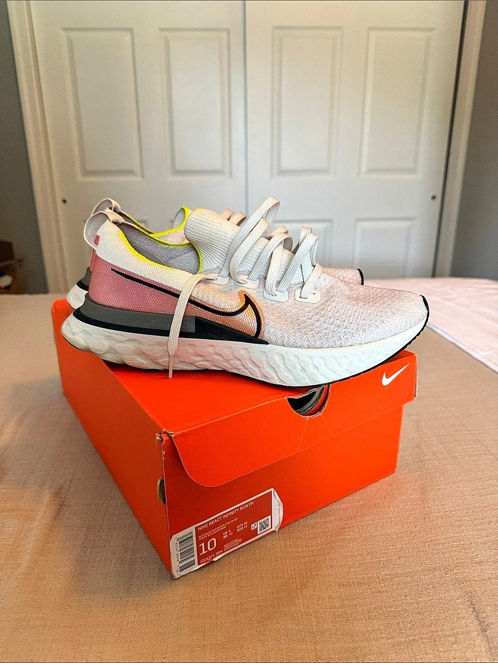 Nike React Infinity Run US 10 Like New